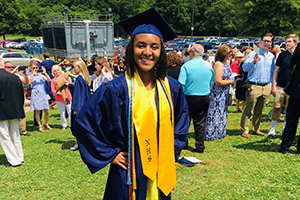 Erin Addison, a 2013 Weddington High School graduate